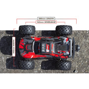 Maverick Atom 1/18 4WD Electric RC Truck Red MV150501