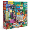 eeBoo Books & Tea by Sea 1000pc Jigsaw Puzzle