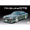 Fujimi 1/24 7th Skyline 4door H.T GTS High Society Car Version HC-14 Plastic Model Kit