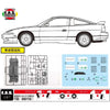 Fujimi 1/24 Nissan 180SX RPS13 Late Type Tohge-4 Plastic Model Kit