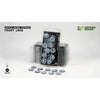 Gamers Grass Battle Ready Toppers Frost Lake Round 28mm 10pc