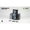 Gamers Grass Battle Ready Toppers Frost Lake Round 50mm 3pc