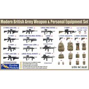 Gecko Models 35GM0026 1/35 British Army Weapon and Personal Equipment Set