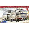Gecko Models 35GM01113 1/35 60‘-70’s Saigon Shuttle Motor-Tricycle Depot and a take break drive [2 kits In 1 box]