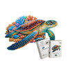 Green Sea Turtle Wooden 124pc Jigsaw Puzzle