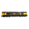 Hornby R30429TXS OO Railroad Plus: Class 66 - GBRf - Chinook 66723 Digital Diesel Locomotive (DCC Sound Fitter)