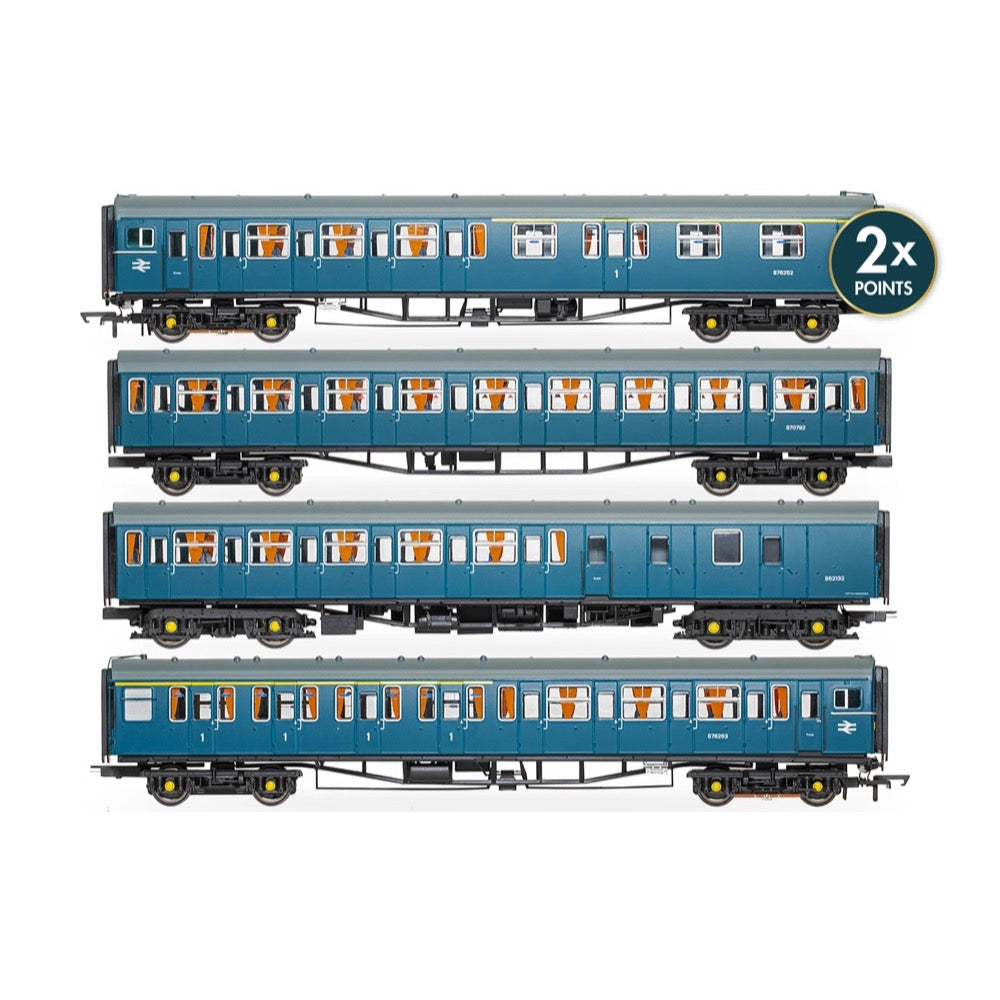 Hornby R30447 OO BR - Class 423 - 7712 4 VEP Train Pack