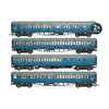 Hornby R30447 OO BR - Class 423 - 7712 4 VEP Train Pack