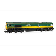 Hornby R30531 OO RailRoad Freightliner Class 66 'Freightliner 60' 66601 Locomotive