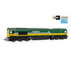 Hornby R30531TXS OO RailRoad Freightliner Class 66 'Freightliner 60' 66601 Locomotive DCC Sound Fitted