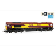 Hornby R30532TXS OO RailRoad EWS Class 66 'Lafarge Charnwood' 66022 Locomotive DCC Sound Fitted