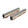 Hornby R40470 OO BR - Kitchen and Buttery Car & Composite Restaurant White Horse - Coach Twin Pack