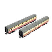 Hornby R40470 OO BR - Kitchen and Buttery Car & Composite Restaurant White Horse - Coach Twin Pack