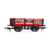 Hornby R60305 OO Snow & Sons 5 Plank Wagon No. 65