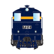 IDR Models HO F 212 VR Locomotive Blue With Air Horn Fitted