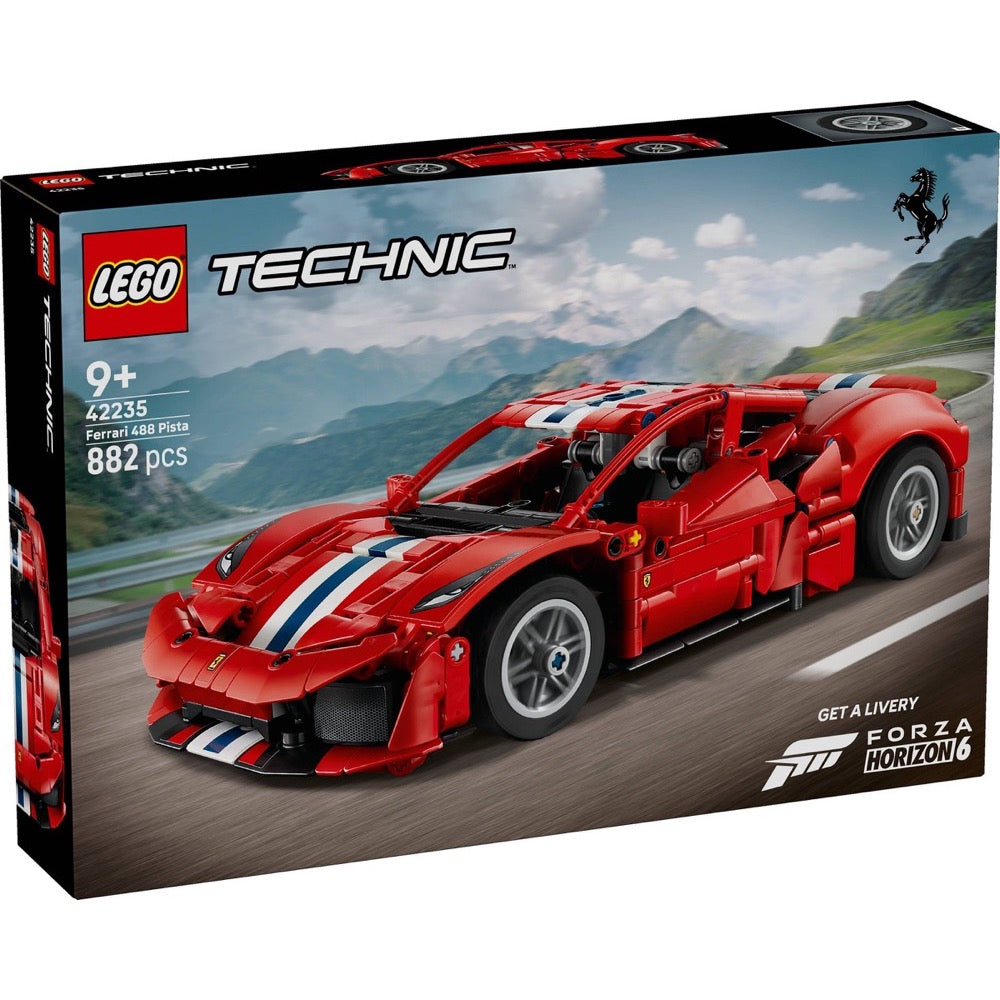 Lego Ferrari 488 Pista Car