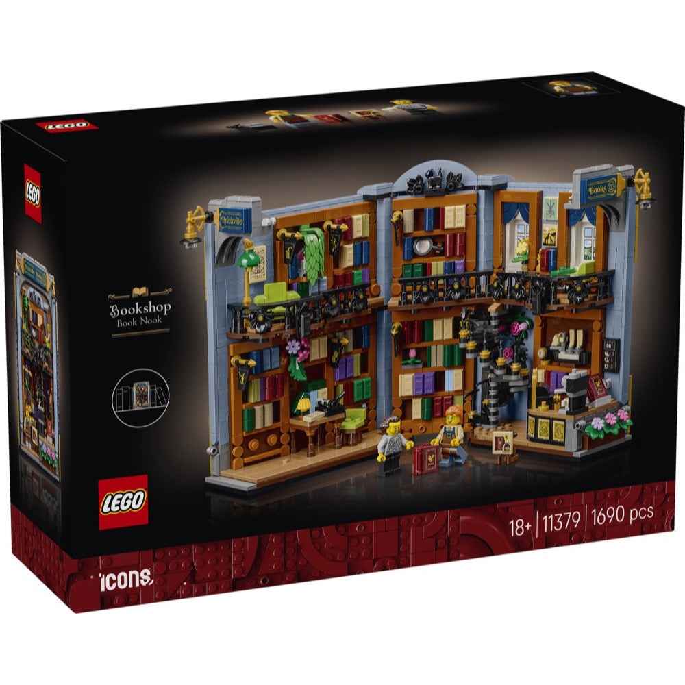 Lego Icons Bookshop Book Nook