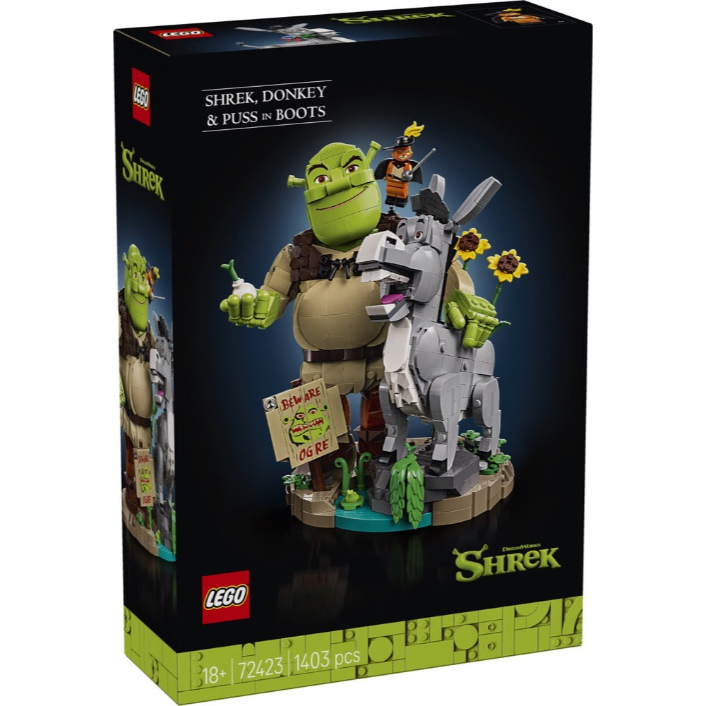 Lego Shrek, Donkey & Puss in Boots