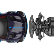 HPI 160530 1/10 Sport 3 Ford Mustang Mach-E 1400 4WD Electric RC Car