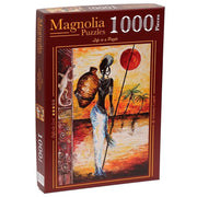 Magnolia 2319 African Woman 1000pc Jigsaw Puzzle