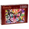 Magnolia 2336 Colorful Butterfly 1000pc Jigsaw Puzzle