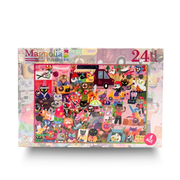 Magnolia Kids 2120K Cat Crowd 24pc Giant Jigsaw Puzzle