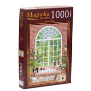 Magnolia 3422 Cat Sanctuary Sarah Reyes Special Edition 1000pc Jigsaw Puzzle