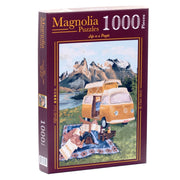 Magnolia 3444 Torres del Paine Chile Claire Morris Special Edition 1000pc Jigsaw Puzzle