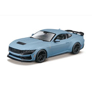 Maisto Assembly Line 1/24 2024 Ford Mustan Dark Horse-Blue Grey