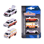 Majorette Australian Triple Zero Emergency Vehicle 3pc Set