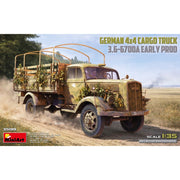 MiniArt 1/35 German 3T 4X4 Cargo Truck 3.6-6700A Early Prod