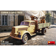 MiniArt 1/35 German 3T Cargo Truck With Mg 151/20 Drilling