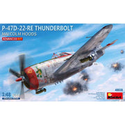 MiniArt 1/48 P-47D-22RE Thunderbolt Malcolm Hoods Advanced Kit