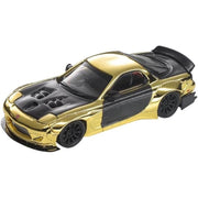 Model Model 1/64 Mazda RX7 FD Rocket Bunny Gold