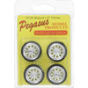 Pegasus 1/24 Magnums 19 Inch Rims with Tires Chrome for Scale Models