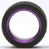 Pegasus 1/24 Sleeves 23 Inch Aluminium Polished Purple with Tire for Scale Models