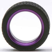 Pegasus 1/24 Sleeves 23 Inch Aluminium Polished Purple with Tire for Scale Models