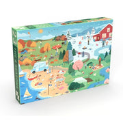 Penny Puzzle 123 The 4 Seaons 1000pc Jigsaw Puzzle
