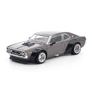 Pop Race 64-0304 1/64 Laurel C130 Metallic Grey New Tooling