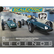 Scalextric C4580A 1963 Monte Carlo Grand Prix Slot Car Twin Car Pack