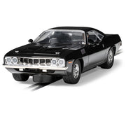 Scalextric C4595 Plymouth Barracuda Slot Car - John Wick Chapter 4