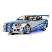 Scalextric C4674 Nissan Skyline GT-R (R34) 2 Fast 2 Furious Slot Car