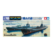 Tamiya 31453 1/700 Waterline Japanese Submarine I-16 and 1-58