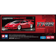 Tamiya 47527 The Lamborghini Countach LP5000S (2026) RC Car Kit (TT-02)