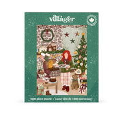 Villager Cottage Christmas 1000pc Jigsaw Puzzle