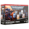Warhammer 40000 Space Marines Intercessors and Paints