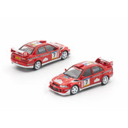 Works Model 1/64 Mitsubishi Lancer Evolution VI Tommi Makinen¬†2001 WRC Catalunya