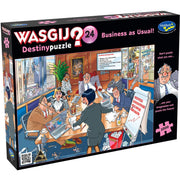 Holdson 774562 Wasgij Destiny 24 Business as Usual 1000pc Jigsaw Puzzle