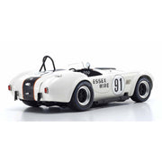 Kyosho KSD08047EW 1/18 Shelby Cobra 427 S/C White/Dark blue No.91 Essex Wire