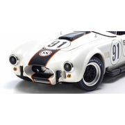 Kyosho KSD08047EW 1/18 Shelby Cobra 427 S/C White/Dark blue No.91 Essex Wire